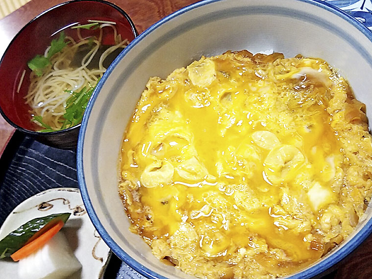 食べられるのは今年中！の「玉子丼」