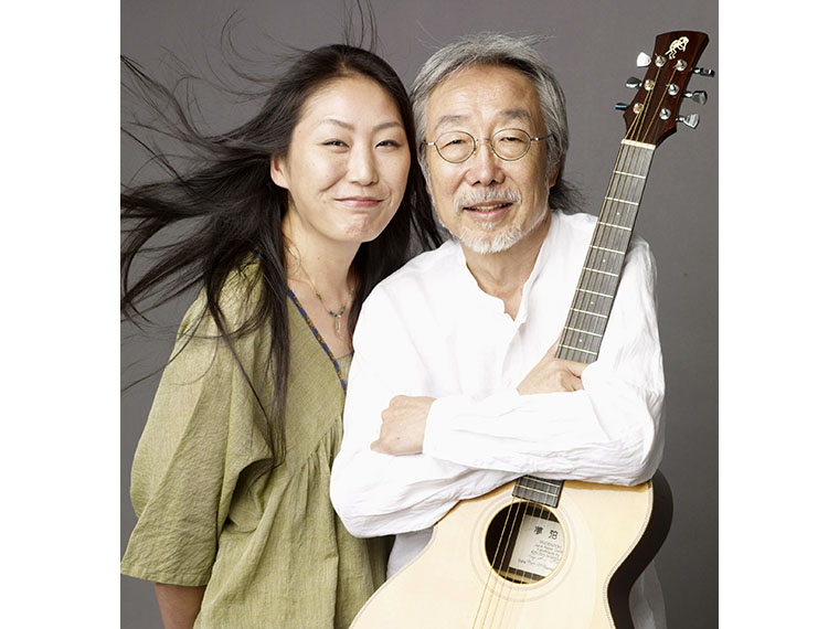 ライブゲストは、小室等・ゆいの父娘ユニット