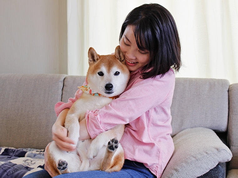 飼い主の永田佳子さん