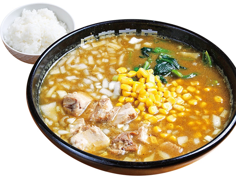 「極にぼカレー味噌らーめん」(ミニライス付き)970円
