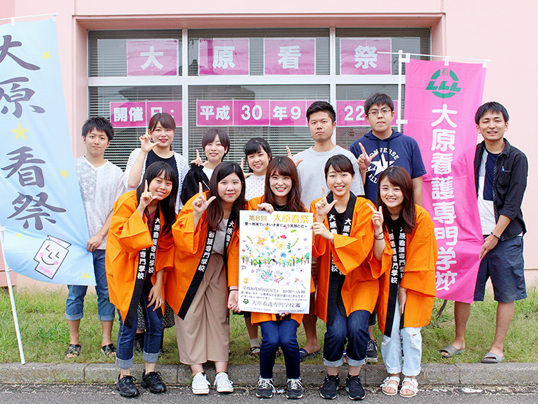 「地域の方と触れ合う、良い機会になればと思います!!」と実行委員の皆さん