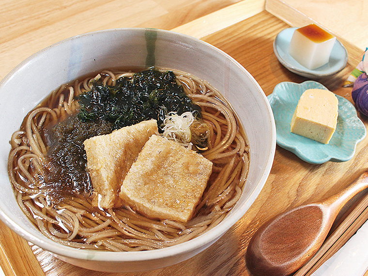 「もち天蕎麦」（1,200円）