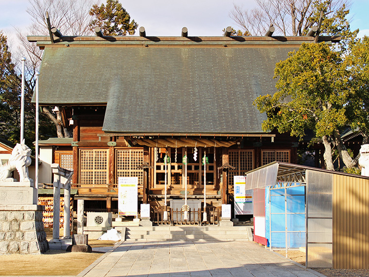 大晦日は景品付き餅まきを開催