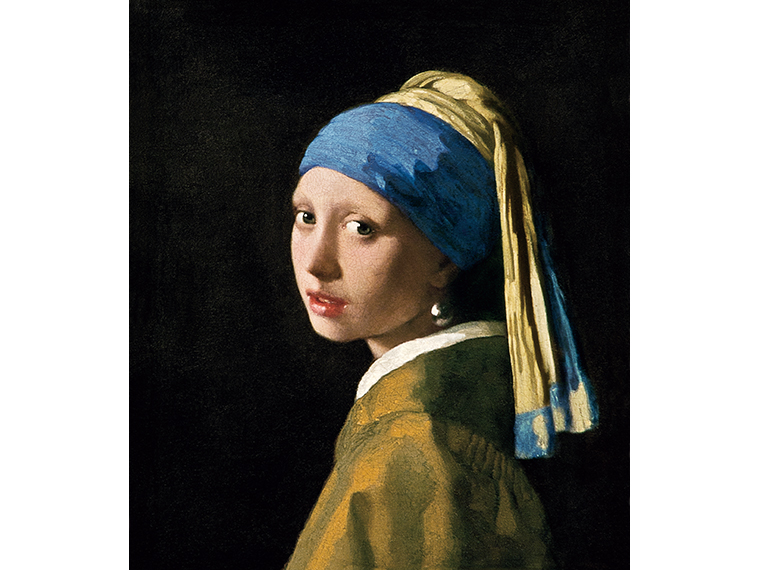 《真珠の耳飾りの少女》ヨハネス・フェルメール作、1665年、マウリッツハイス美術館蔵(C)フェルメール・センター銀座