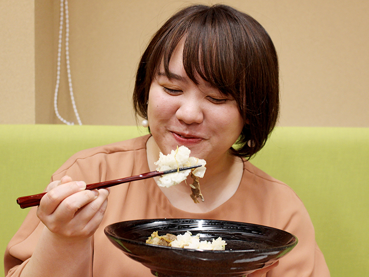 あ～この味すごく好き!ご飯足りるかな？