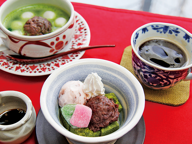2【松屋レストラン】選べる抹茶スイーツ&ドリンク(通常830 円〜1,030円)
