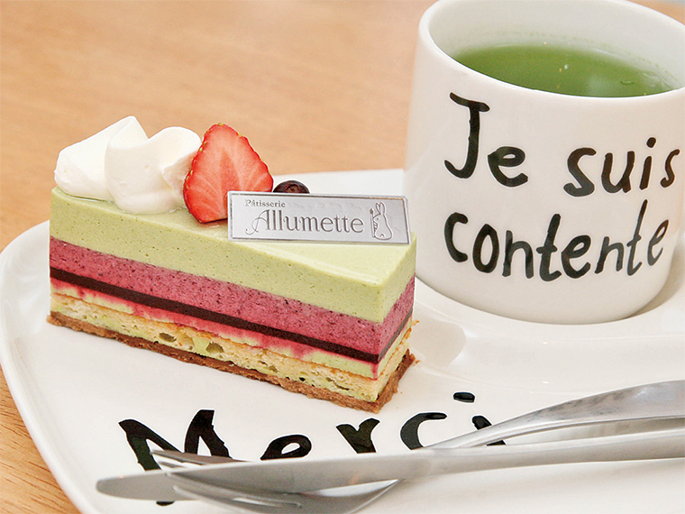 34【Pâtisserie Allumette(アリュメット)】CJケーキセット(通常700円〜800円)
