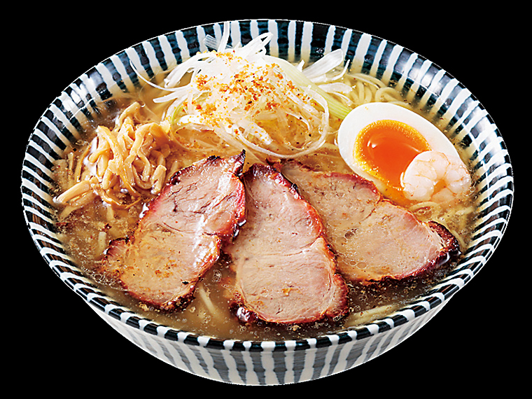 ひるがおの「ひるがお塩らーめん 贅沢盛り」