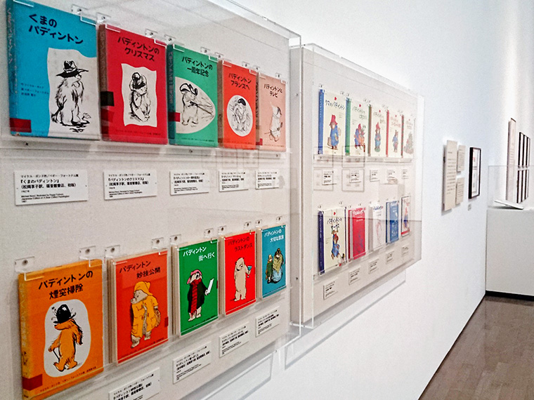 写真は、2019年6月23日(金)まで開催中の群馬県立近代美術館での展示の様子