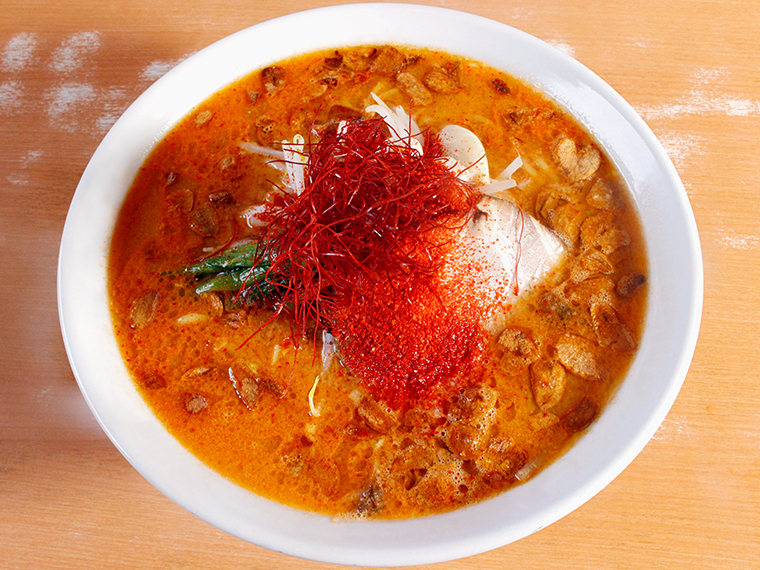 「にんにく辛しみそラーメン3辛」(860円)