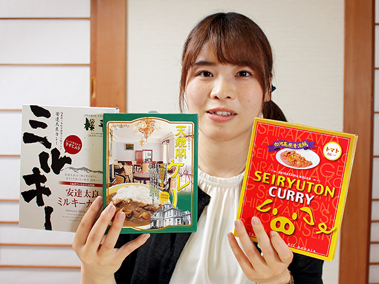 カレーが「ミルキー」?