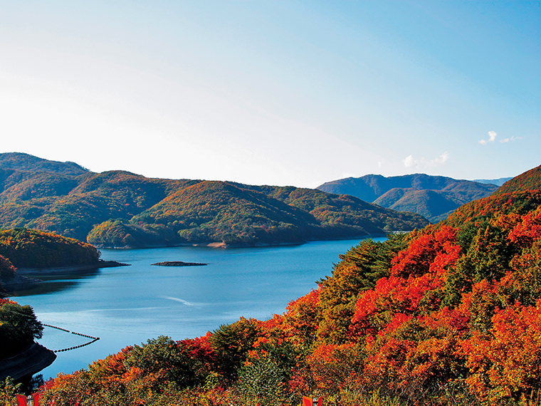 羽鳥湖（写真提供／天栄村）