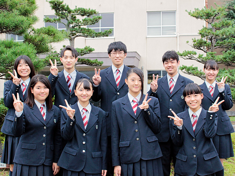 「北高生全員で種をまいたので、来場者にステキな花を咲かせてほしいです」と文化祭実行委員