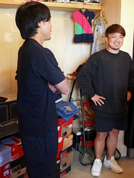 私服が「TRUNK23」の代表・岩井さんと似てました