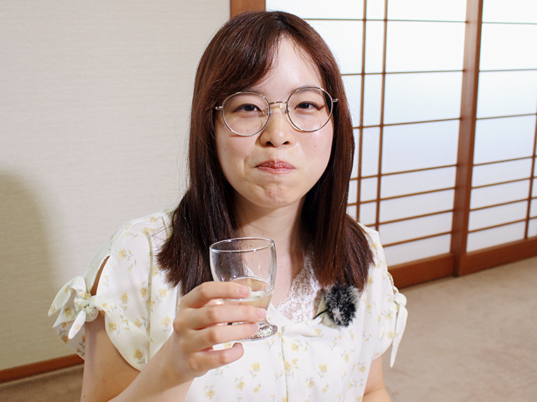 サイダーをたくさん飲んで、疲れも吹き飛びました!