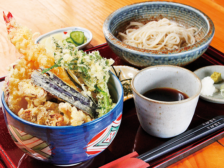 「天丼セット」（1,050円）※月〜金曜日限定