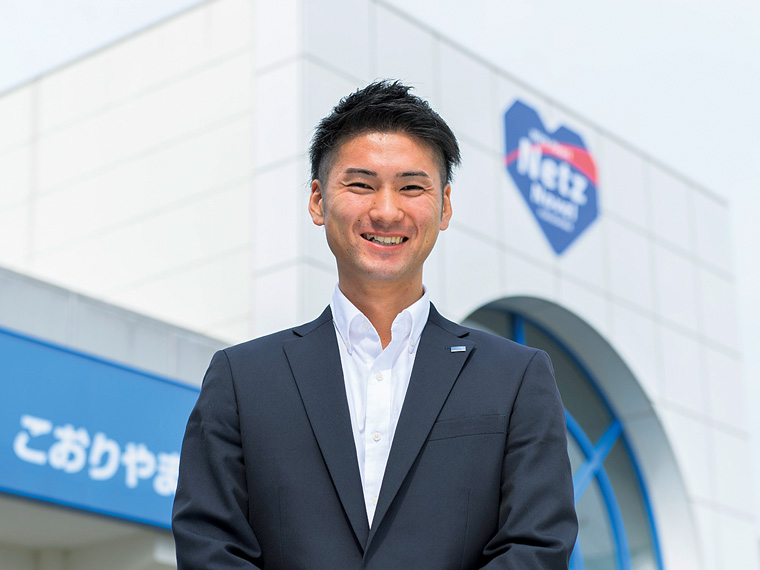 ネッツトヨタノヴェルふくしま 営業・鈴木健太さん(2016年入社)
