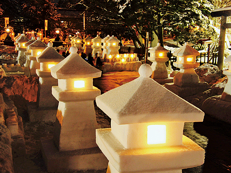 2月7日(金)の夜にはプレ点灯も行われる