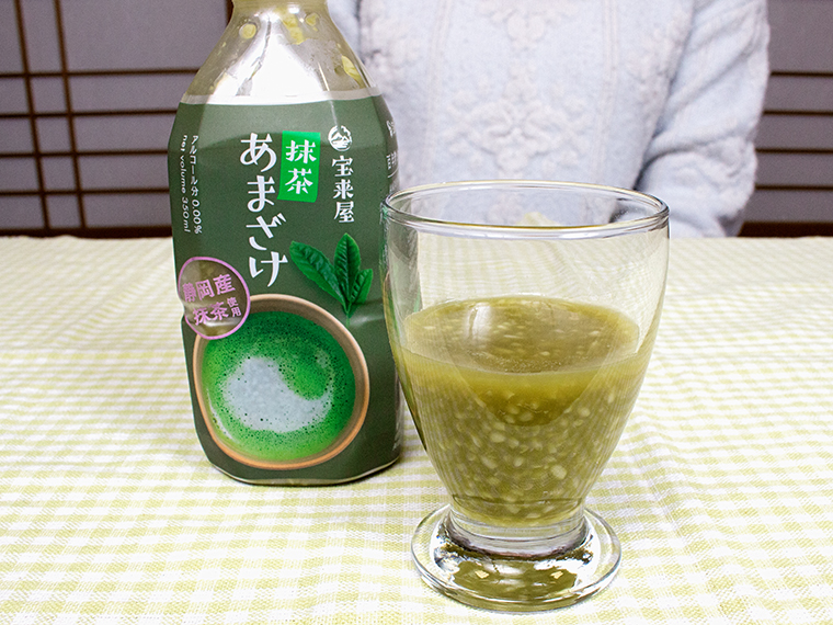 「抹茶あまざけ 」（399円）