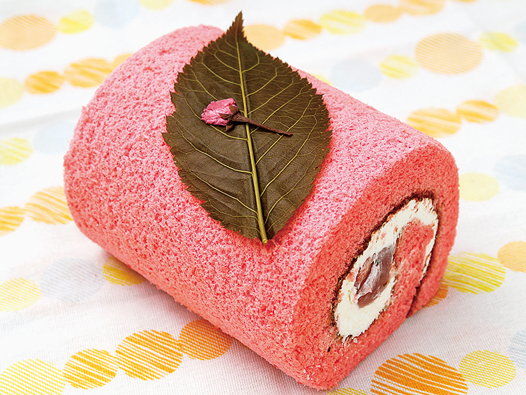 9【手作り菓子工房 大野屋】サクラロール(通常イートイン858円・テイクアウト842円)