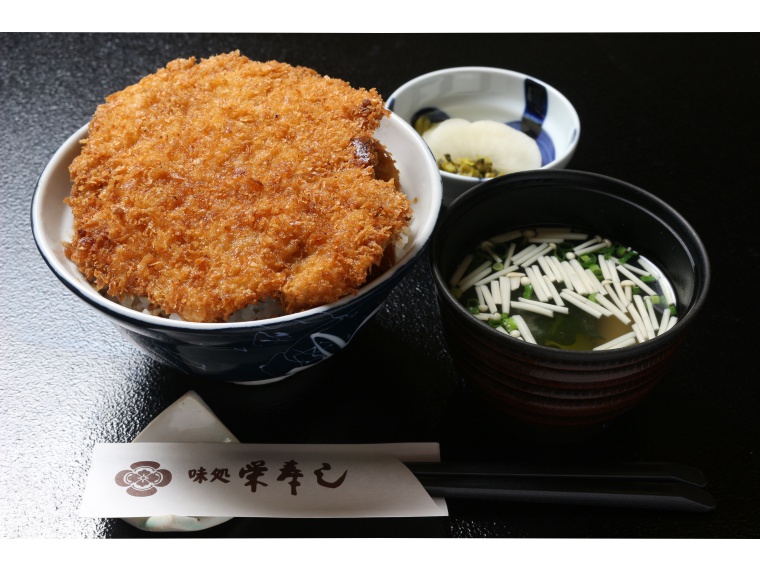 【梁川町／味処栄寿し】ソースカツ丼