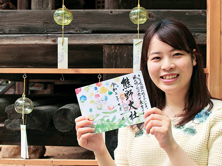 「かなで」開催期間限定御朱印もある。参拝の記念にぴったり!