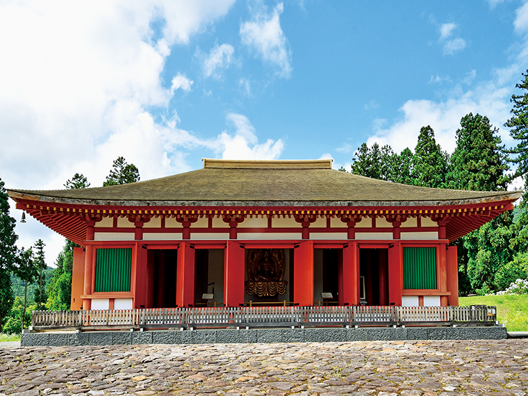 史跡慧日寺跡（磐梯町）