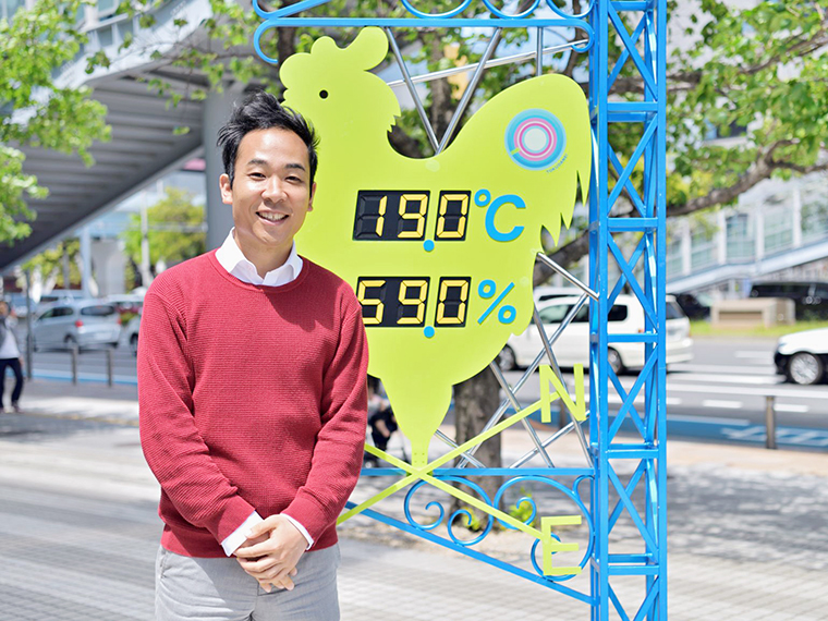 気象予報士・天達武史さん
