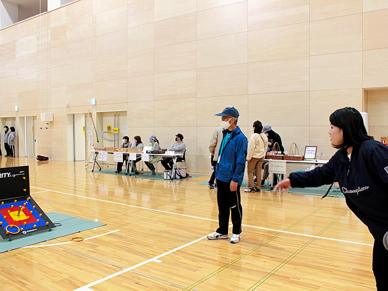 「クロリティ」に挑戦。点数が高い真ん中を目指して!