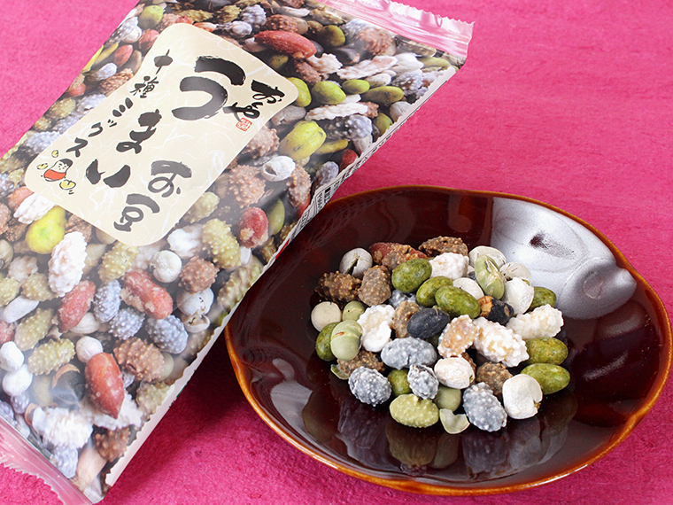 「10種ミックスうまい豆 」(540円 )