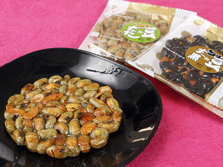 「豆deずんだ 」、「豆deまっ黒」(各129円 )
