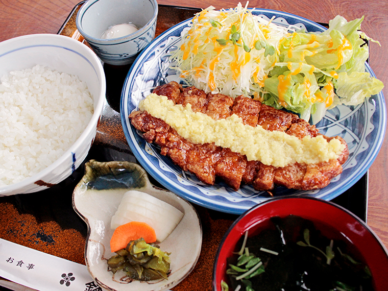 「生姜焼き定食」（1,250円）