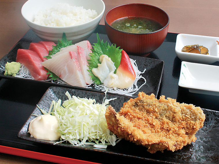 「まさやん定食」(1,320円)※11:00〜14:00のみ提供。ご飯大盛り1杯無料