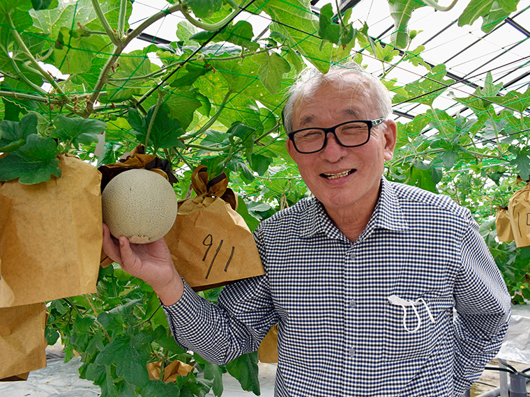 (20)【有限会社 バイオグリーン研究所】天空のメロン(3,000円相当)…1名様