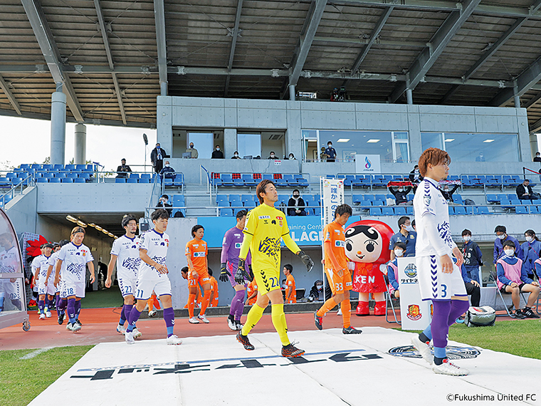 11月28日の「Y.S.C.C.横浜」戦では、福島県の新ブランド米「福、笑い」とコラボした『ふくしまの米 PRユニフォーム』を着用してプレーし、見事勝利!