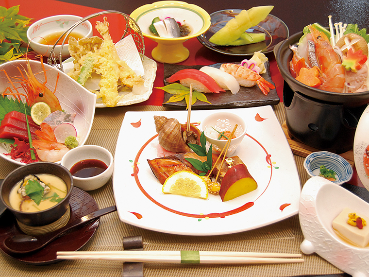 「のど黒」を含めるとコース料理は計10品。圧倒的ボリュームに驚き!2021年の節目にふさわしい忘年会を