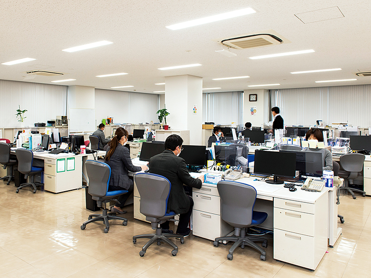 本社オフィスの様子