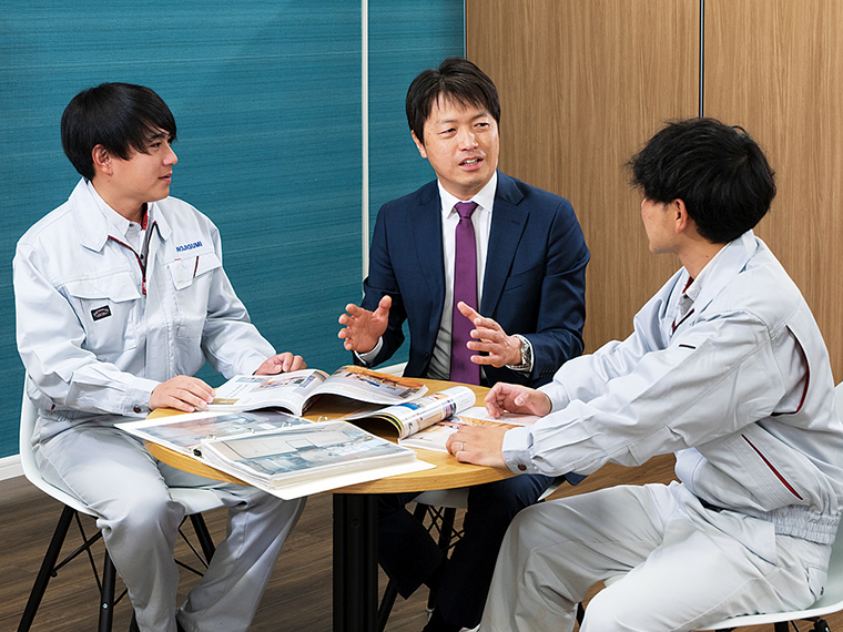 間もなく70周年を迎える同社。若手の声を聞き会社があるべき姿を探る