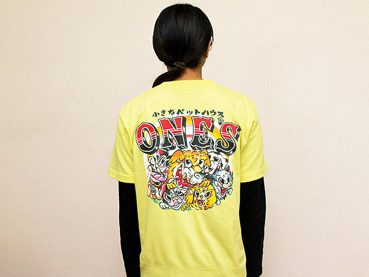 「ONE’S」のオリジナルTシャツも新発売。種類豊富なので、お気に入りの1着を見つけよう