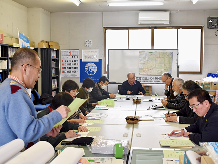 うつくしま地球温暖化防止活動推進員さんたちと日々研鑽。気候変動から気候危機へ問題が深刻化してきたことを皆で学びました