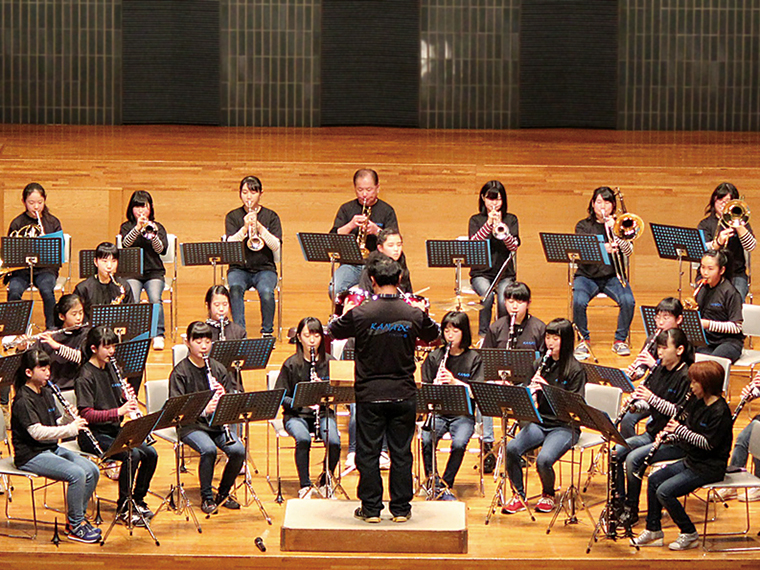 ダイナミックな演奏が魅力の「アンサンブル奏」