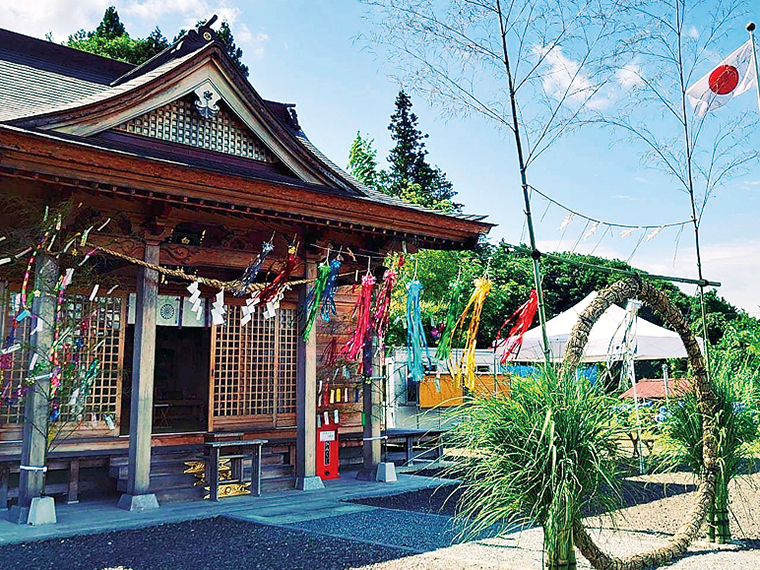 今年（2022年）が初開催の「白根三𠮷神社」。参加定員は100名