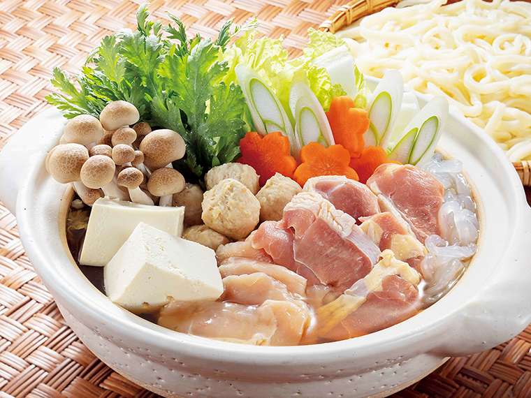 「川俣シャモ鍋セット（3～4人前）」（4,536円）【川俣町農業振興公社［川俣町］】