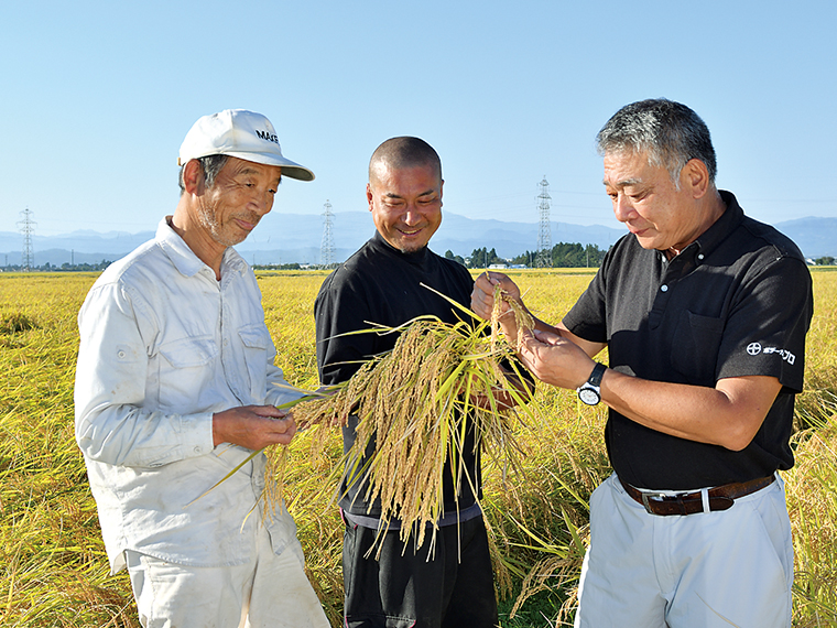 東日本大震災後の風評被害では、厳しい検査を行っても消費者にとって「安全＝安心」ではないと感じたと3人は話す