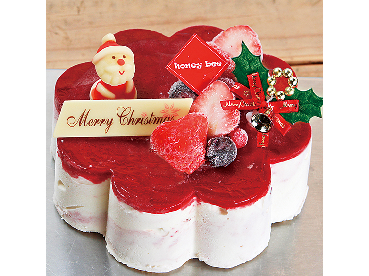 「フラワーハニー」(3,600円)もオススメ。クリスマスデコレーションは2022年12月25(日)まで