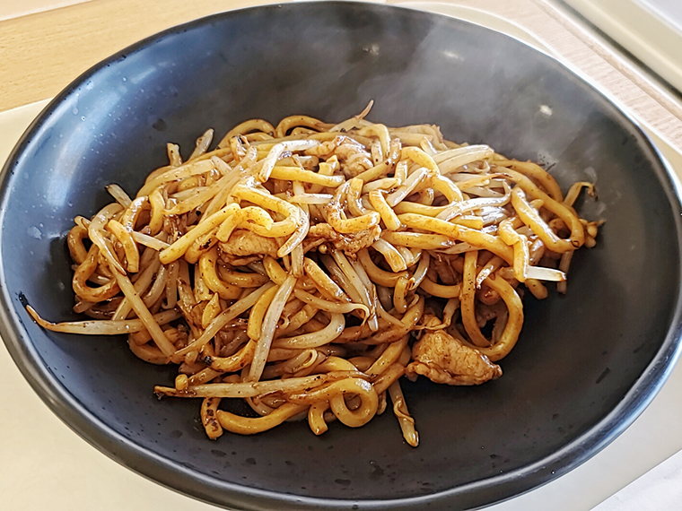以前いただいた「なみえ焼きそば」(650円)も相双地区を感じるメニュー