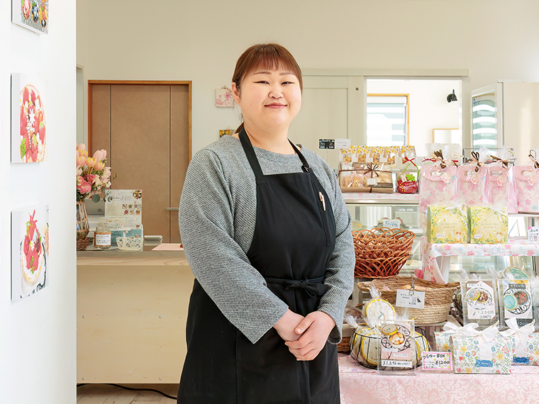 「いろいろな人を笑顔にしたい」横須賀さんの想いがあふれるお菓子が、楢葉町を中心に笑顔の輪を広げている
