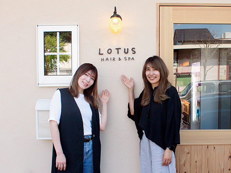笑顔が素敵なオーナーの清野さん(右)と大沼さん(左)