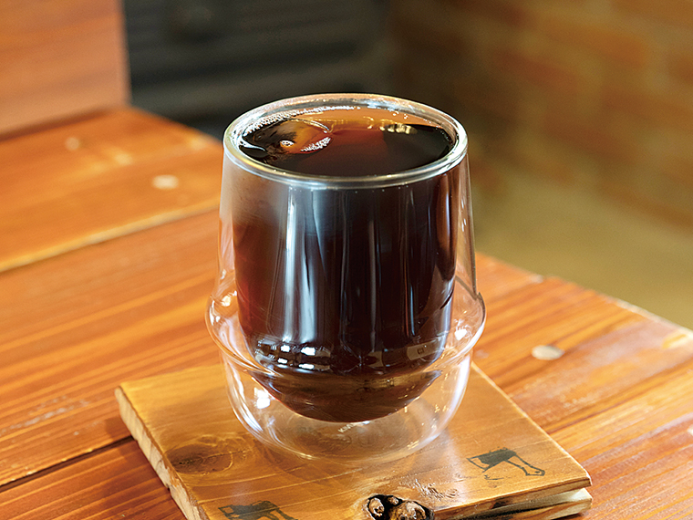 「季節の創作ブレンド(クールコーヒー)」(600円)