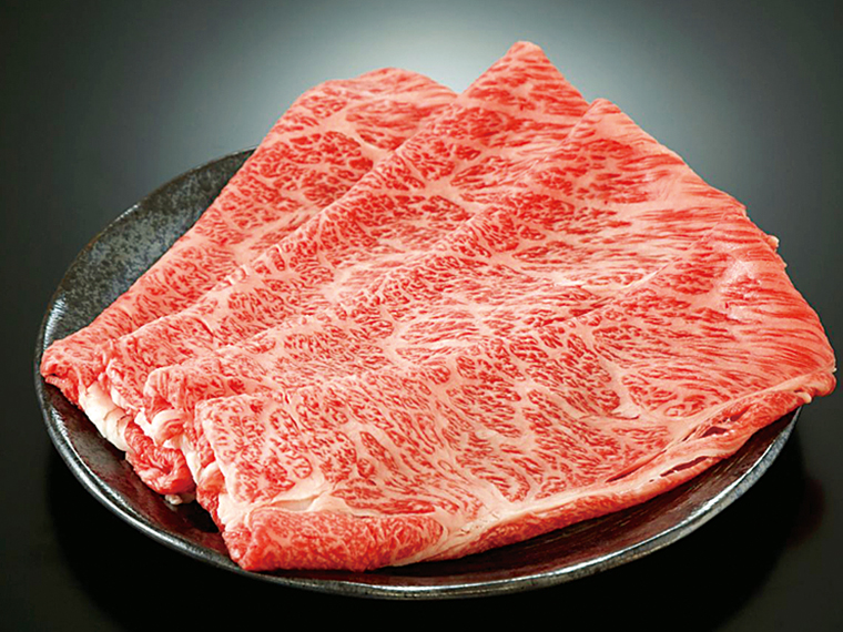 『國分農場（有）』「あだたら高原酵母和牛すき焼き・しゃぶしゃぶ用肉（500g）」【3名様】